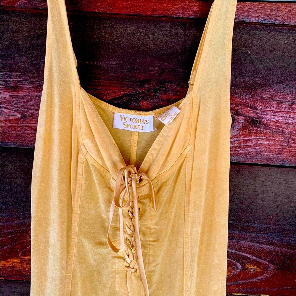 Gold Label Victoria’s Secret Vintage dress Golden